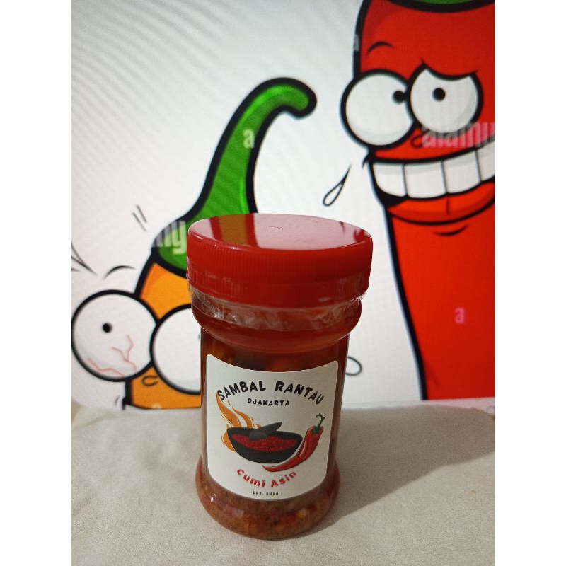 

Sambal Rantau Cumi Asin 150gr