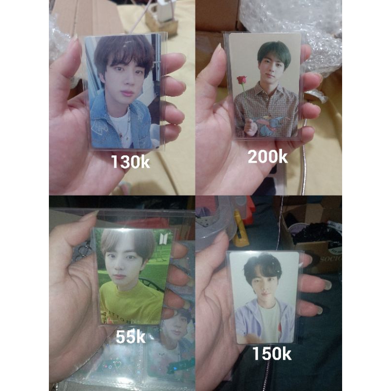 pc/fotocard kim seokjin bts ofc