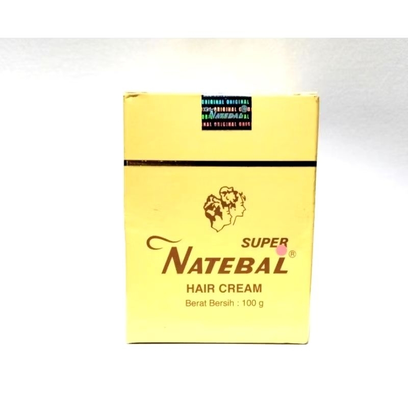 Super Natebal Hair Cream 100gr - Cream Merawat Rambut Hitam