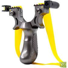 Ketapel Besi Tactical Laser sight Presisi slingshot flatband Waterpass warna random