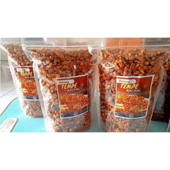

Lauk Kering Siap Santap Orek Tempe Manis Pedas 250gr