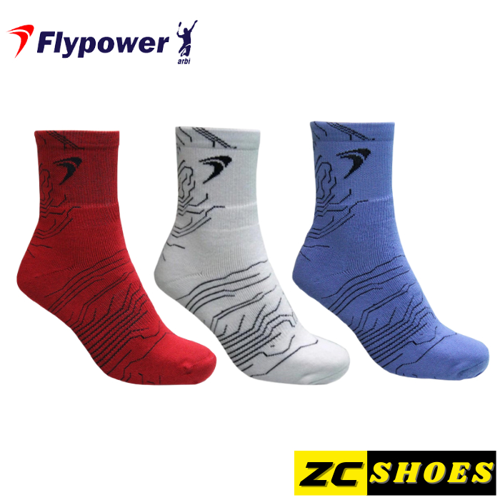 Flypower TUCANO Shock - Kaos Kaki Badminton Original Flypower