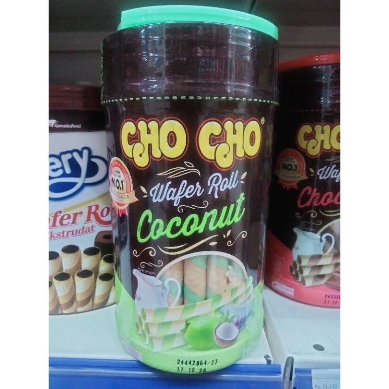 

cho cho wafer roll 260gr