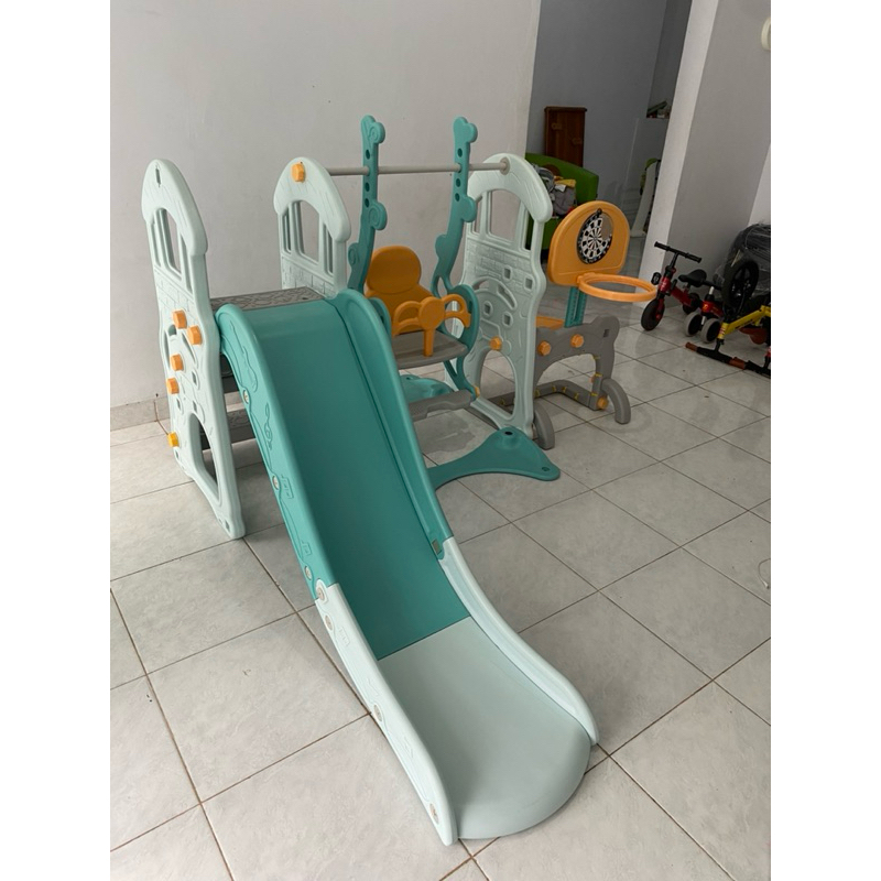 Parklon Fun Slide & Swing 5 in 1 Preloved | Slide Swing Anak Preloved | Perosotan Ayunan Anak