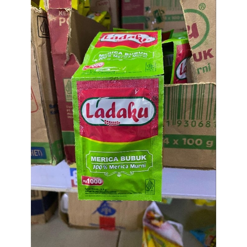 

Ladaku merica bubuk isi 12bks 4g