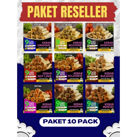 

Incipono Kebab 10 Pack Paket Usaha Reseller