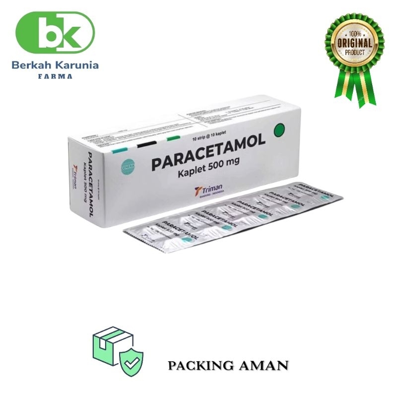 Paracetamol 500mg Triman perbox