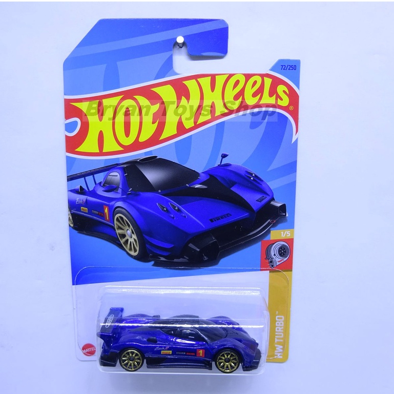 Hot Wheels Pagani Zonda R Biru