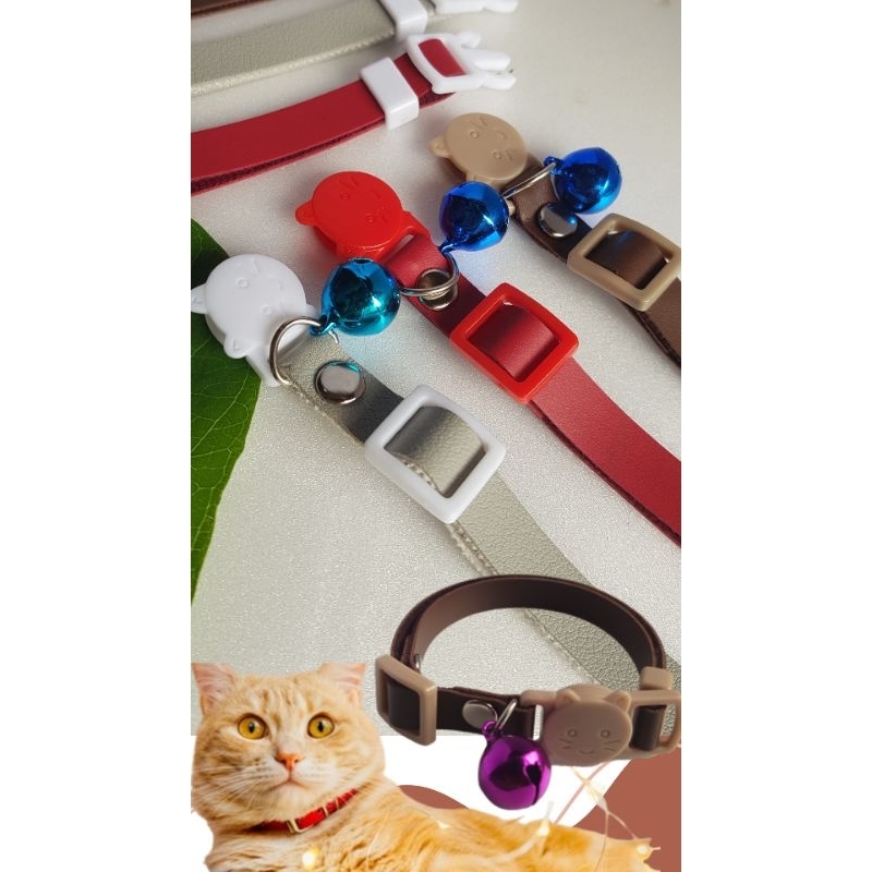 Kalung kucing lucu free lonceng nyaring