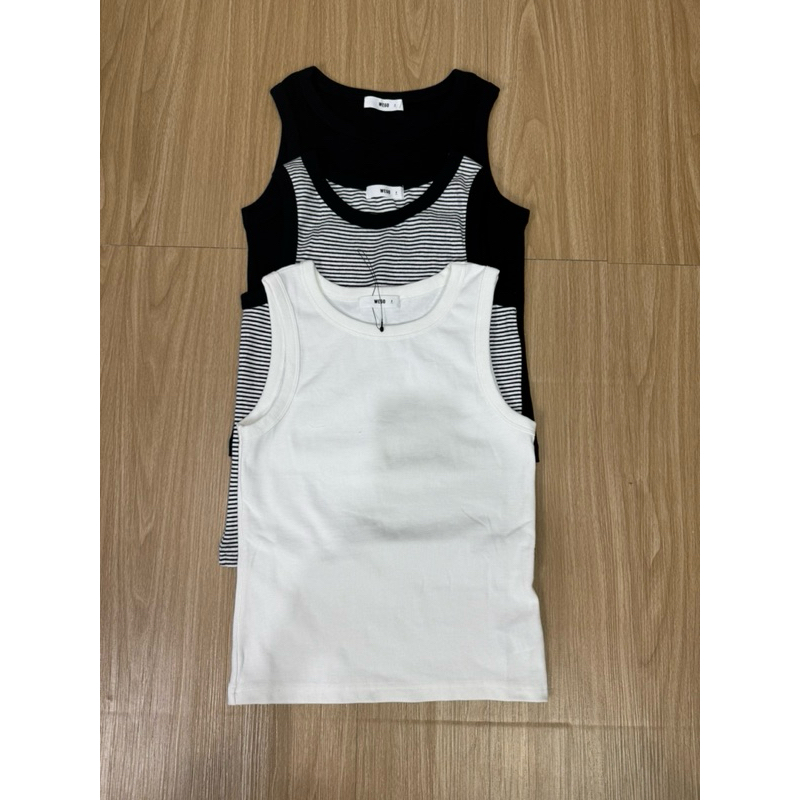 WEGO TANK TOP RIB WANITA/TANKTOP RIB/TANKTOP WANITA