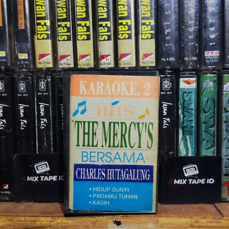 Kaset Pita - The Mercy's Bersama Charles Hutagalung - Karaoke 2 - Radio Tape - Kaset - Radio - Pemut