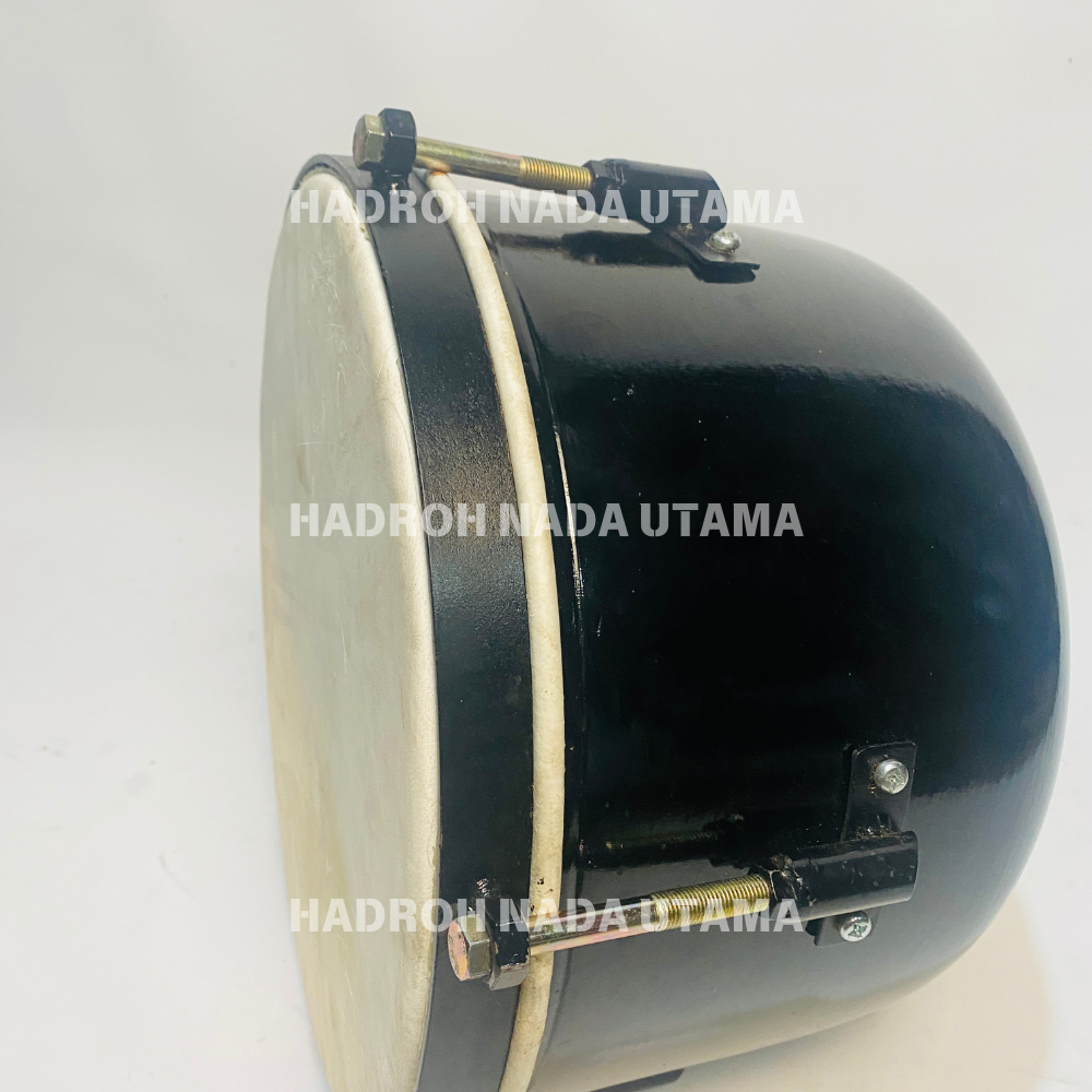 Bass  Hadroh  Mangkok Jepara Motif  Ukuran 20 inch Bass Rebana Qasidah Bas Mangkok Terbangan Bass Ma