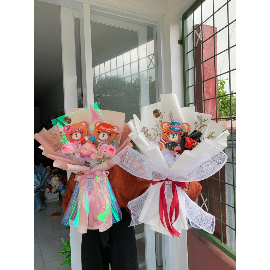 BUKET VALENTINE | BUKET COKLAT BERUANG | BUKET BUNGA | VALENTINE BOUQUET