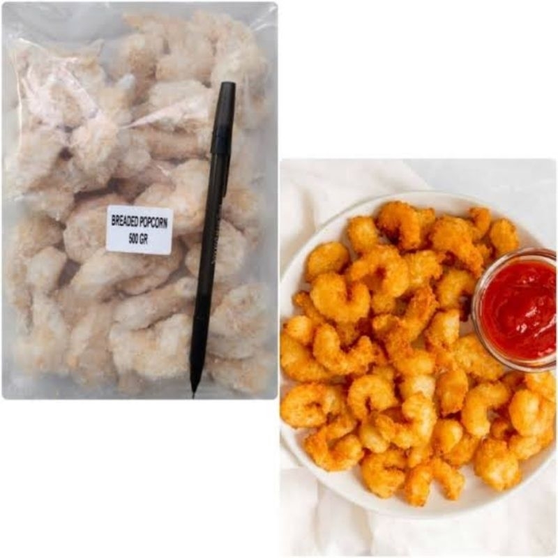 

Breaded Popcorn 500gr