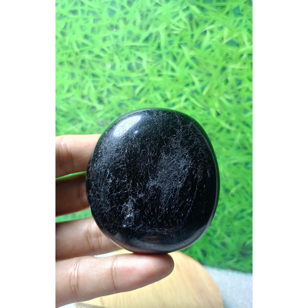 Batu Natural Black Tourmaline Palm (3)