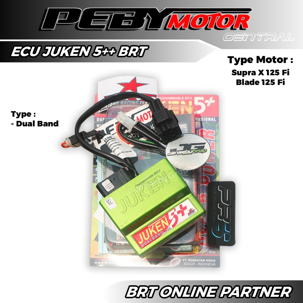 ECU JUKEN 5++ DUALBAND BRT Supra X Blade 125 FI ORIGINAL