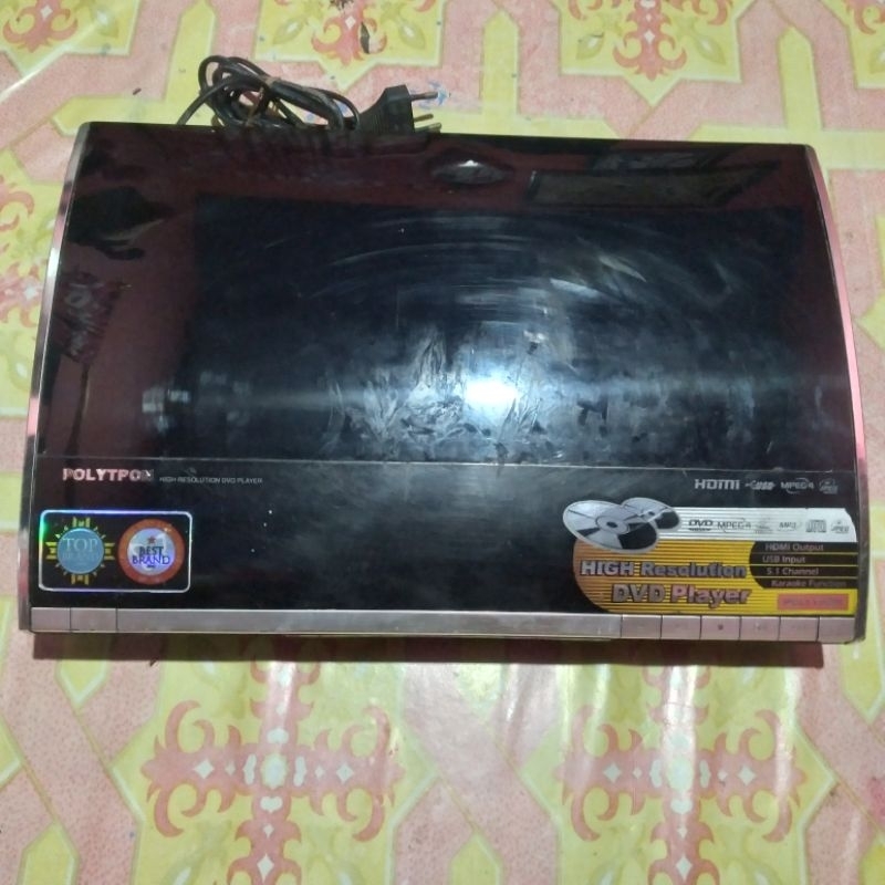 dvd 2137 polytron  home theater 5.1 cinema langka  murah meriah