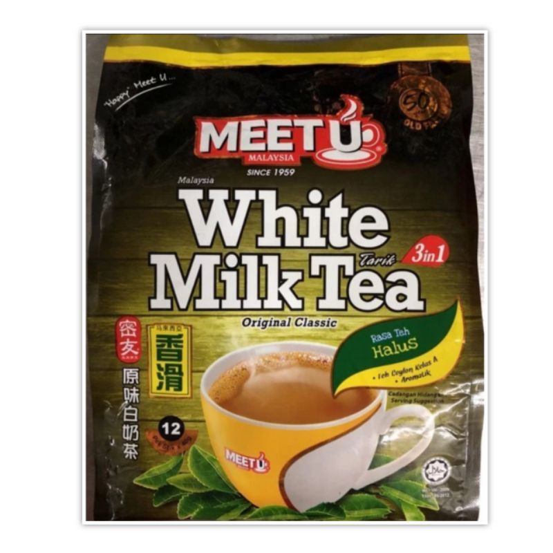 

Meet U White Milk Tea isi 12 sachet Teh