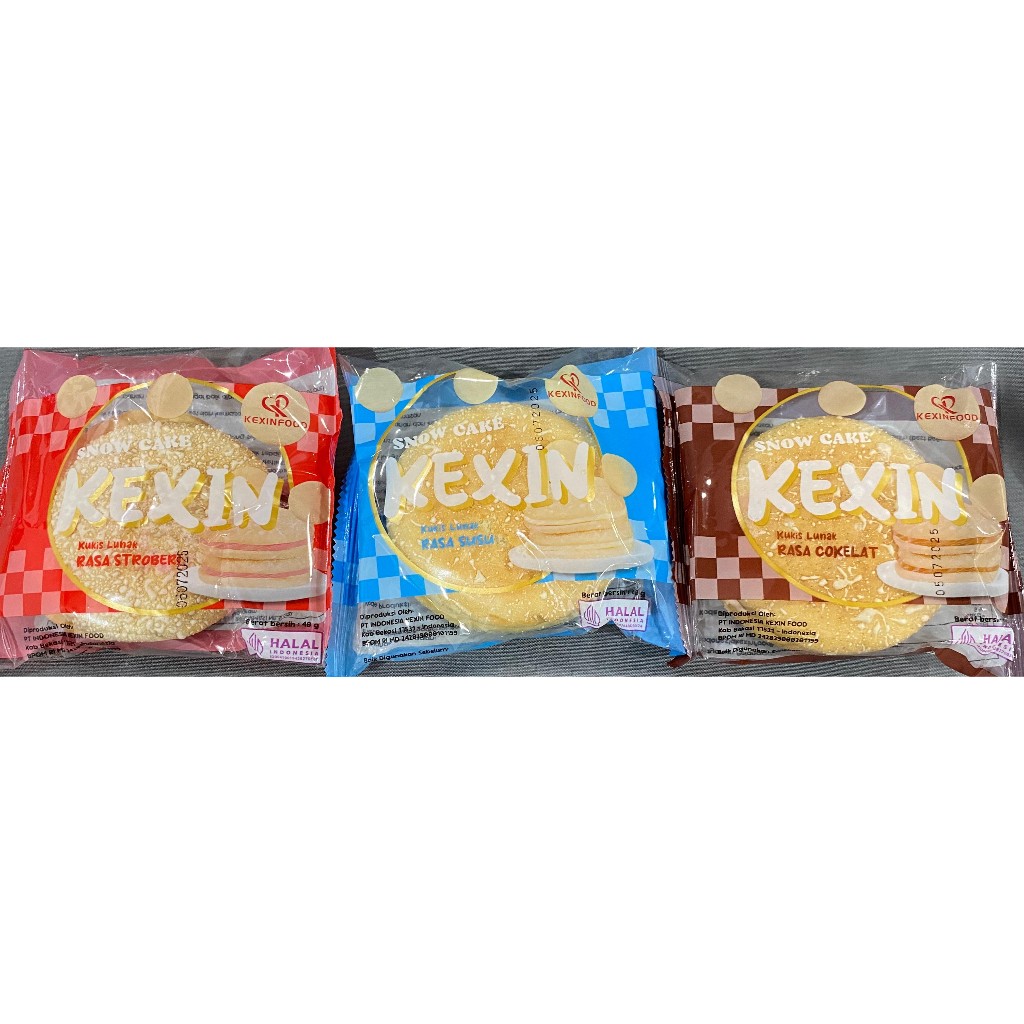 

SNOW CAKE KEXIN KUKIS LUNAK 1 DUS