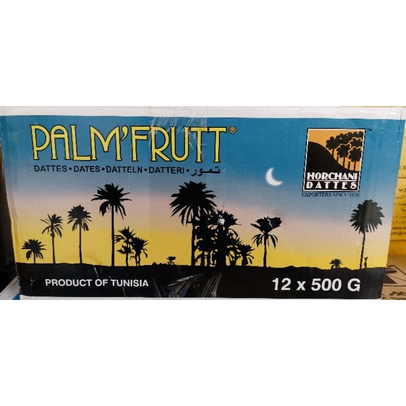 

Kurma Palm'Frutt 1 Dus isi 12x500 Gram