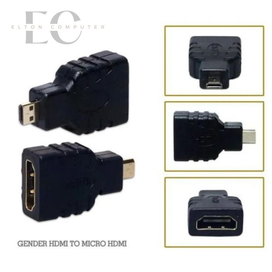 Connector HDMI Mini to HDMI / Gender HDMI mini / Konektor HDMI Mini / Gender HDMI Female to Micro HD