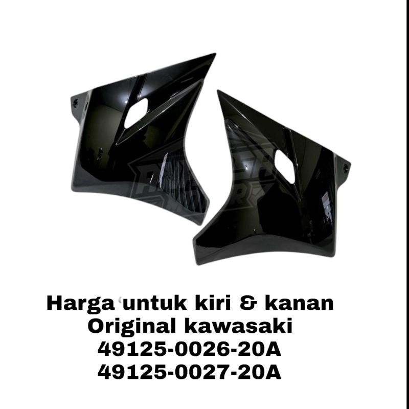 sayap tanki ninja r 150 cover tanki ninja cover radiator ninja kap depan ninja r 150 original