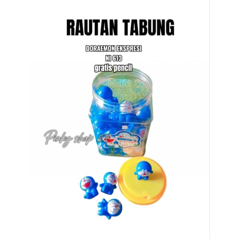 

Rautan Tabung DORAEMON EKSPRESI Fancy 1 PCS free pencil
