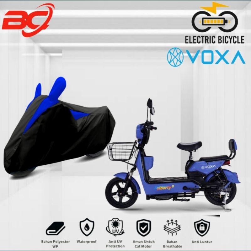 penutup sepeda listrik,motor listrik Voxa Off-Story cover sepeda listrik,sarung motor listrik sepeda