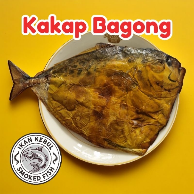 

Ikan asap semar kakap bagong atau ani ani besar ±350gr khas demak