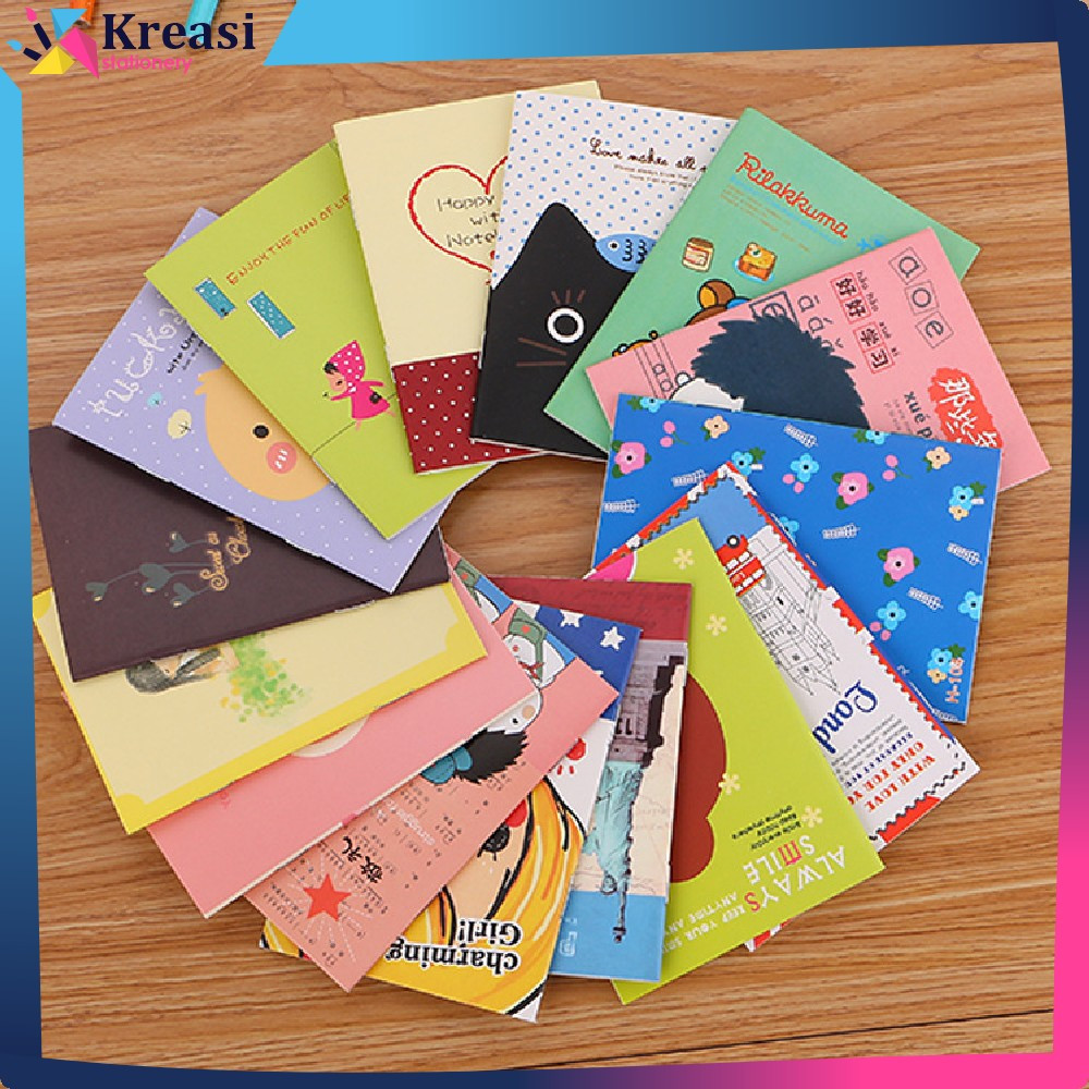 

Buku Catatan Cartoon Mini Book Lucu Anak Sekolah / Buku Tulis Mini Notebook / Buku Tulis Memo Kecil Kreasi Stationery A25