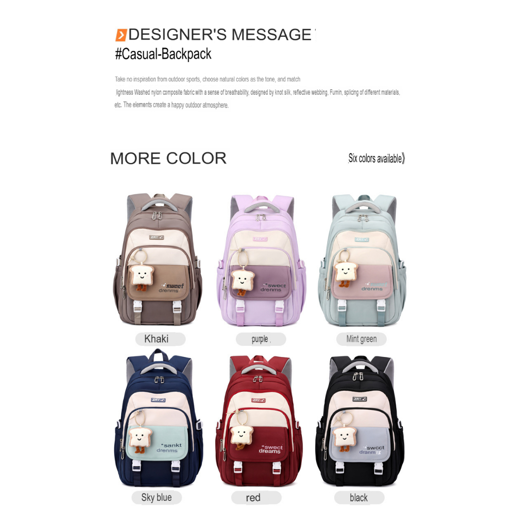 cuci gudang tas fashion ransel casual backpack ra0259
