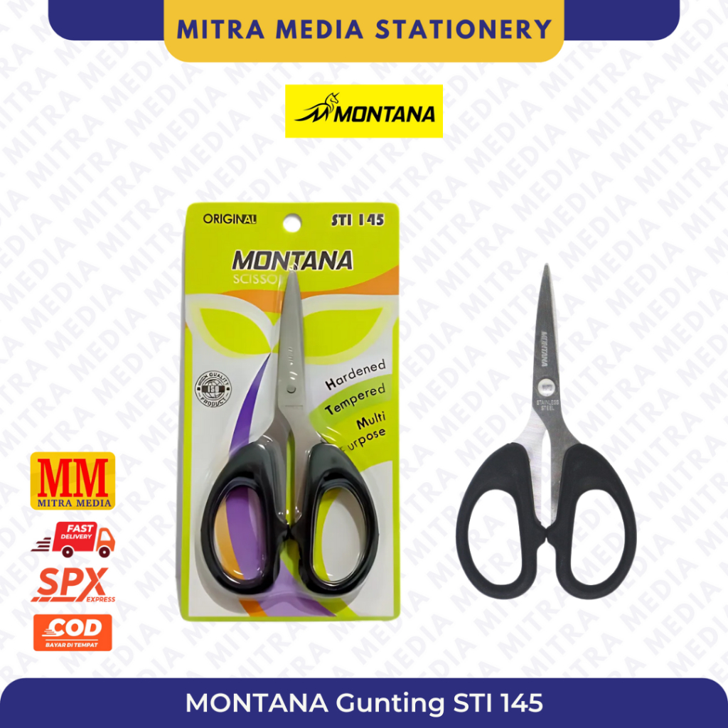 

Montana Gunting STI 145 / Gunting Anti Karat / Gunting Stainless Kecil