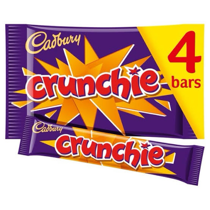 

Cadbury crunchie Ecer satuan 32gr import