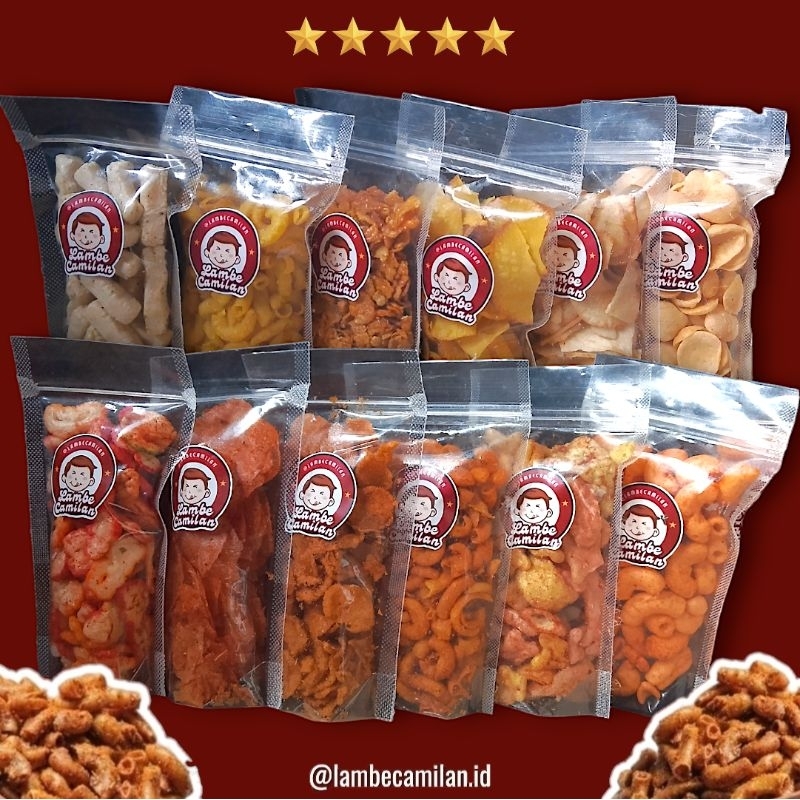 

ANEKA JAJANAN CAMILAN PEDAS (SEDANG)