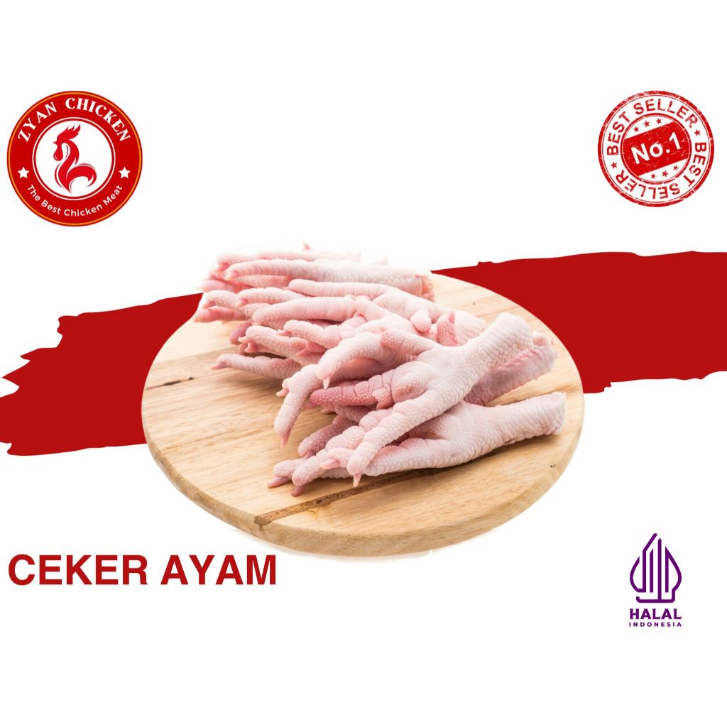 

Ceker Ayam pack 950gr - 1kg