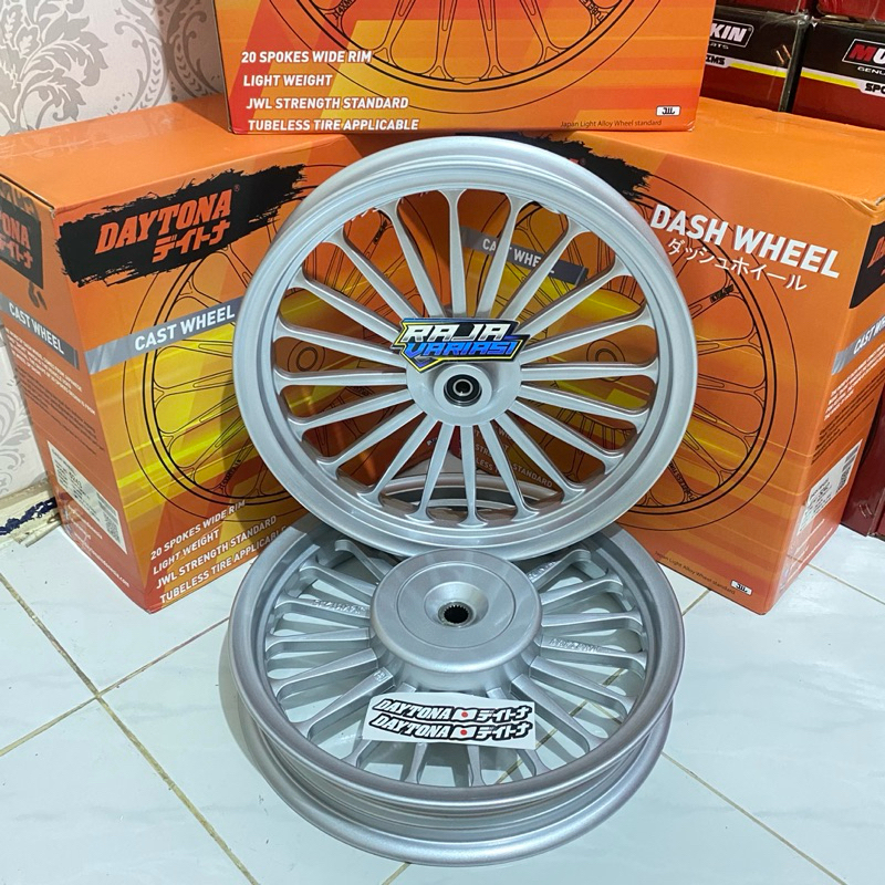 DAYTONA RACING ORIGINAL VELG PALANG 20 185x14 & 215x14 VARIO 110 125 150 160 CBS BEAT SCOOPY GENIO S