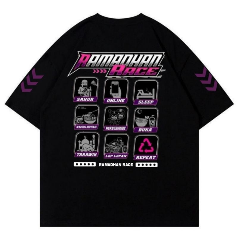 KAOS RAMADHAN RACE MOTIF 5 / KAOS RAMADHAN RACE