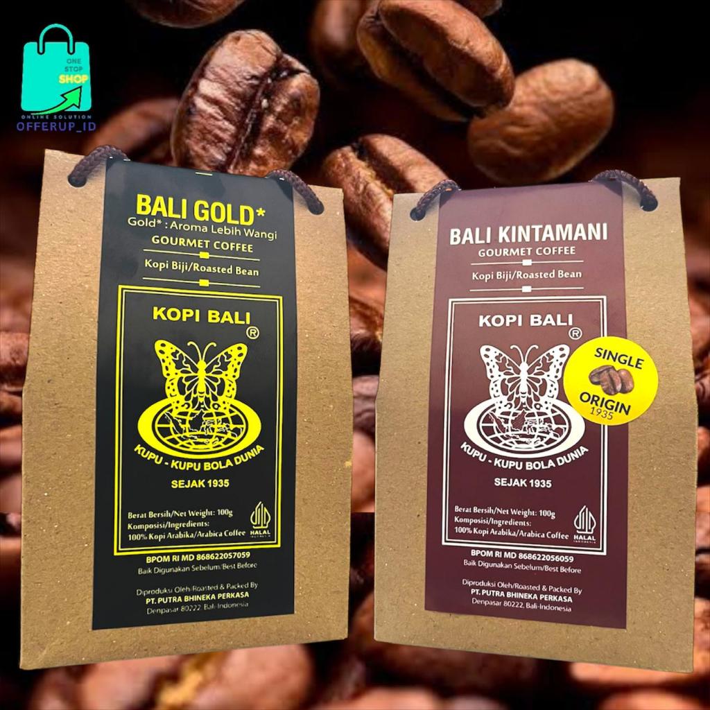 

KOPI BALI KINTAMANI KOPI BALI GOLD GOURMET COFFEE 100GR