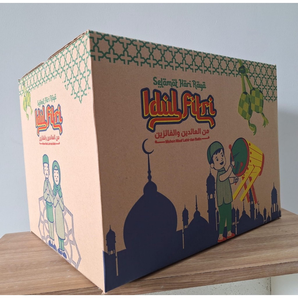 

KARDUS LEBARAN 40X30X29 - COKLAT LARGE