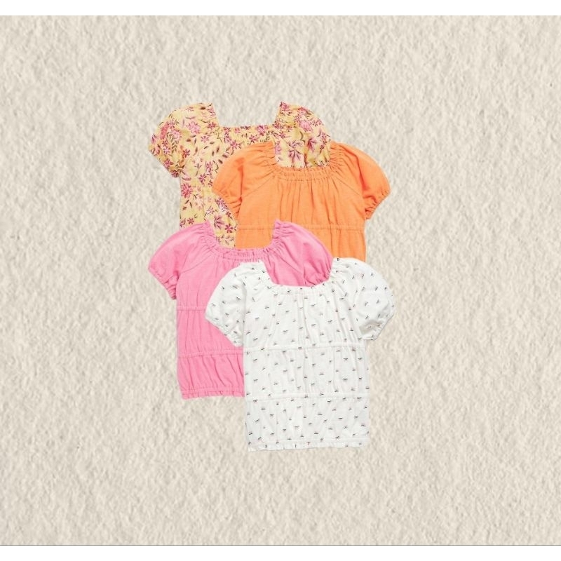 Kaos anak balita perempuan/Atasan kaos anak perempuan