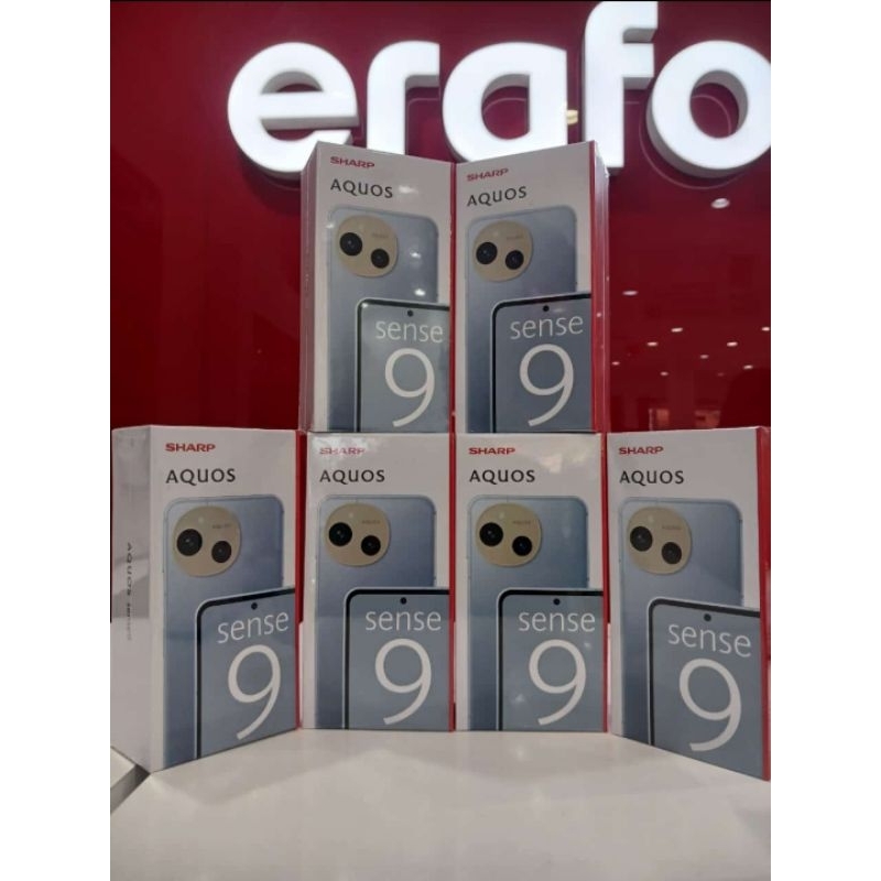 SHARP AQUOS SENSE 9 NEW (Free vcr gopay 500ribu)