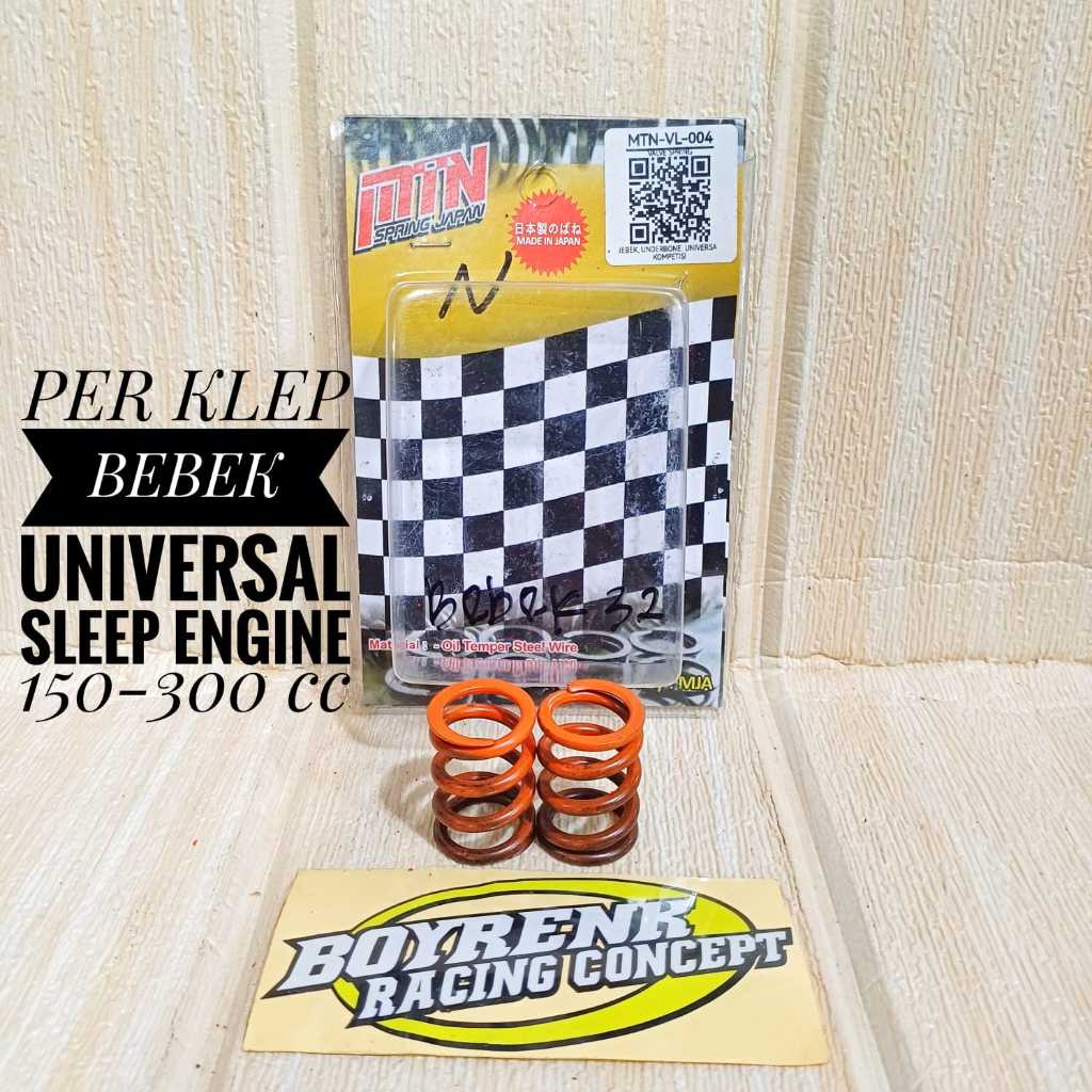 PER KLEP RACING BEBEK UNIVERSAL UNIVERSA KOMPETISI MTN JAPAN SPRING MTN-VL-004 ORIGINAL~BOYRENK RACI