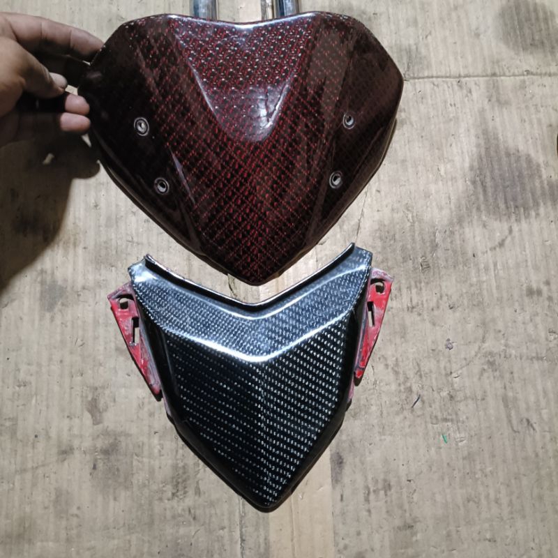 visor+cover body tengah honda cb150r led(bahan original)