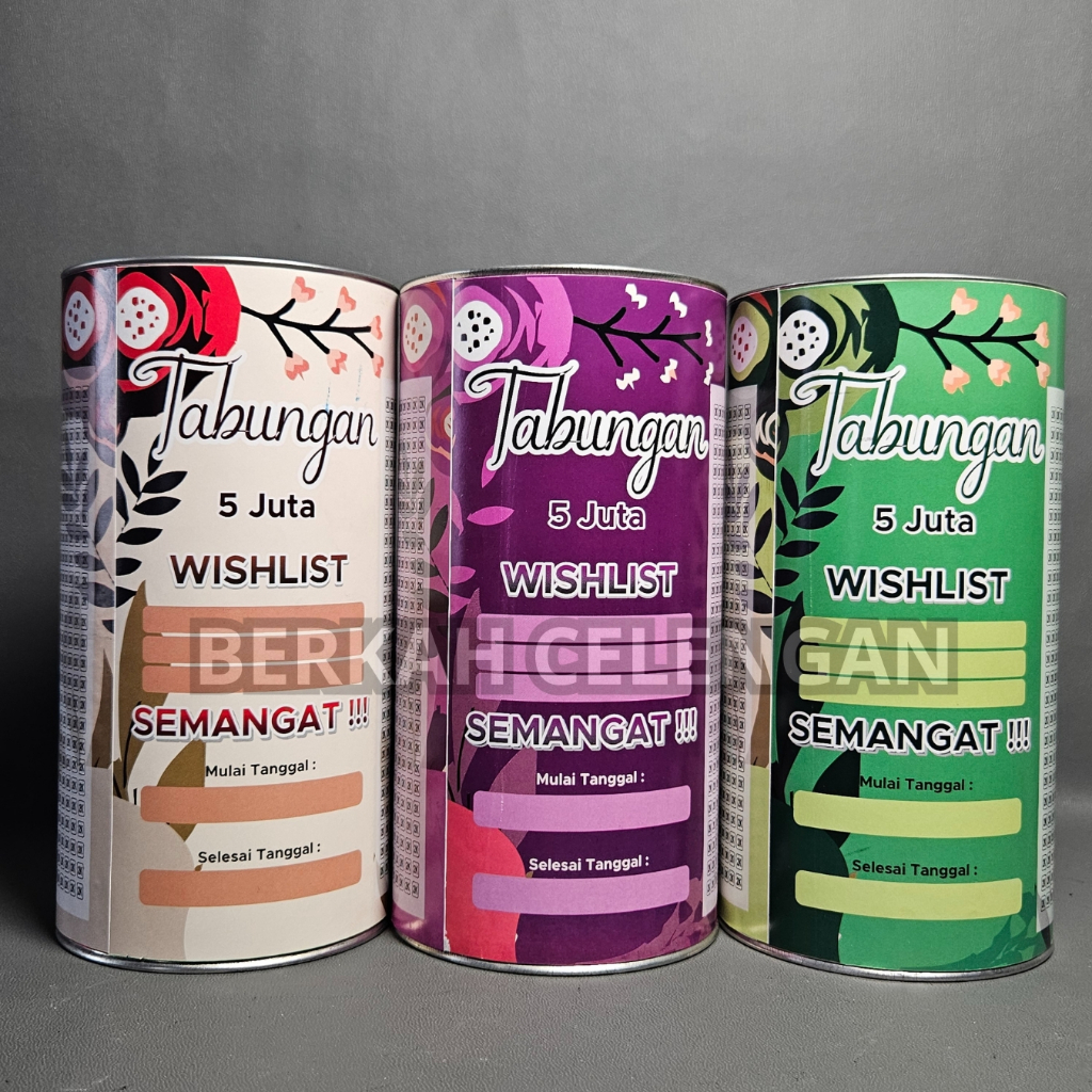 [UKURAN MEDIUM] CELENGAN TARGET MURAH 2K TARGET 5JT TABUNGAN TARGET CELENGAN TABUNGAN PERMANENT