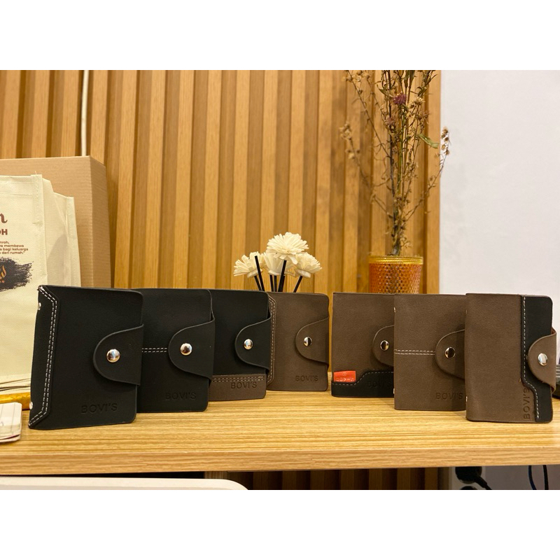 dompet kartu murah / dompet kartu cewe cowok / kulit asli