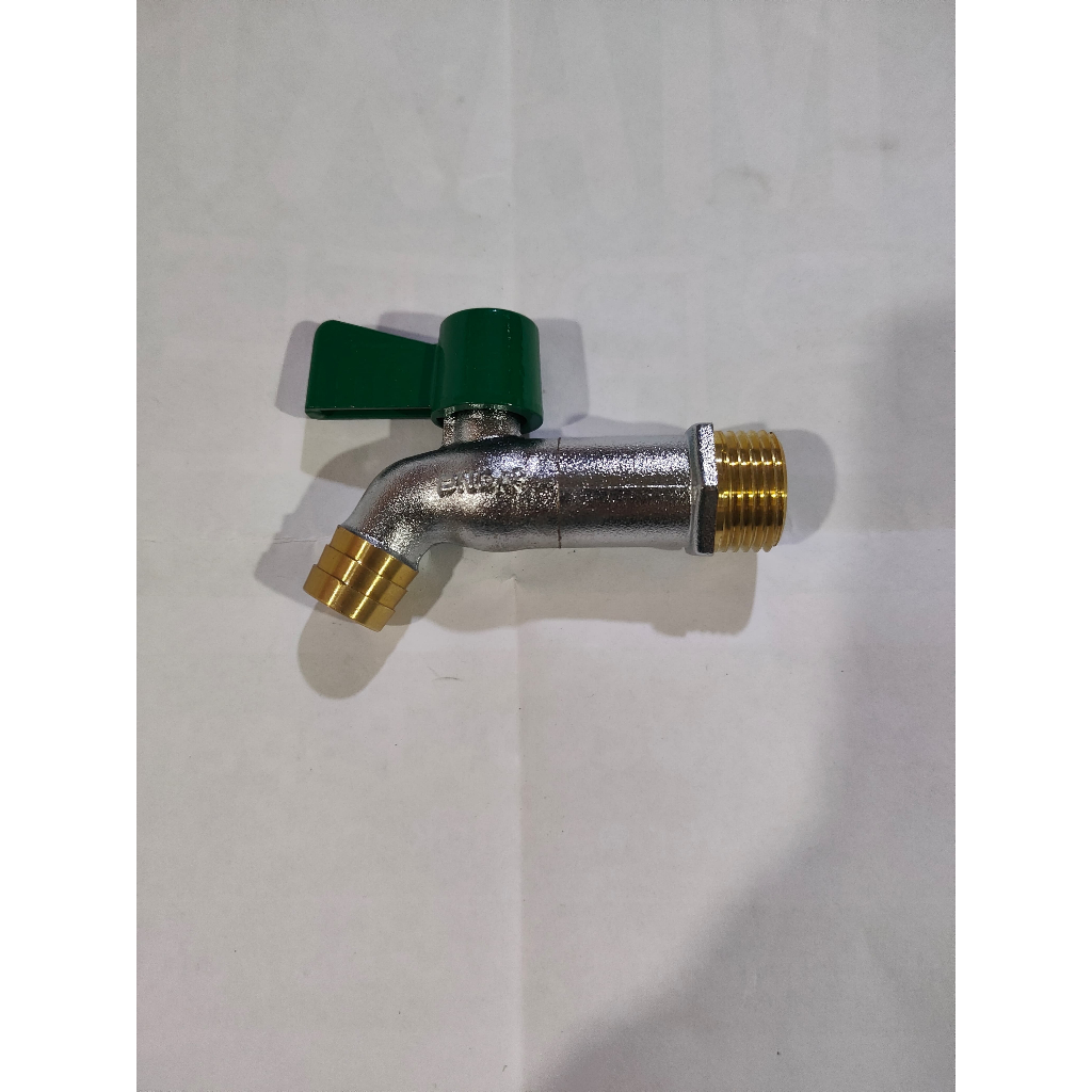 Kran / Keran Air ONDA KUBC 1/2” Kran Tembok Tuas Plastik Hijau