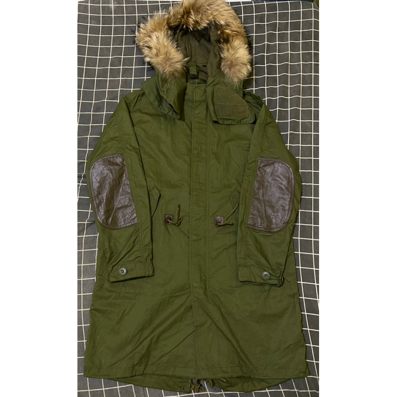 Coat branded Kai aakmann (tag lengkap , dipakai Chanyeol EXO ) / Coat Branded (bulu rubah asli)