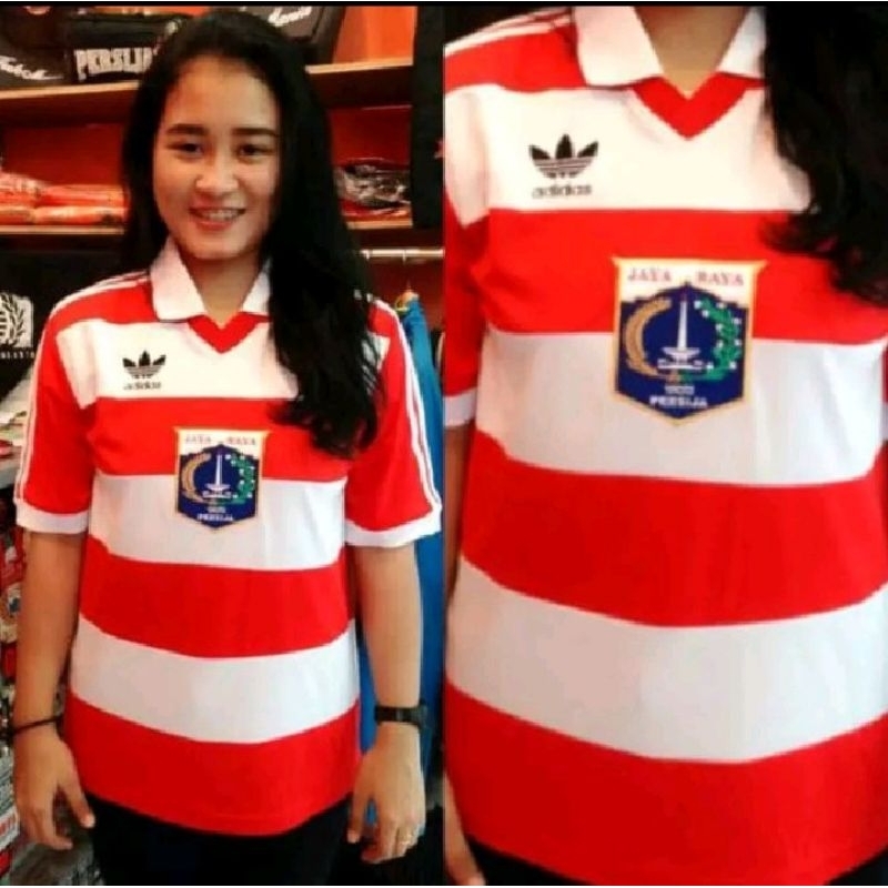 Jersey bola / persija jakarta / retro 1985 dewasa