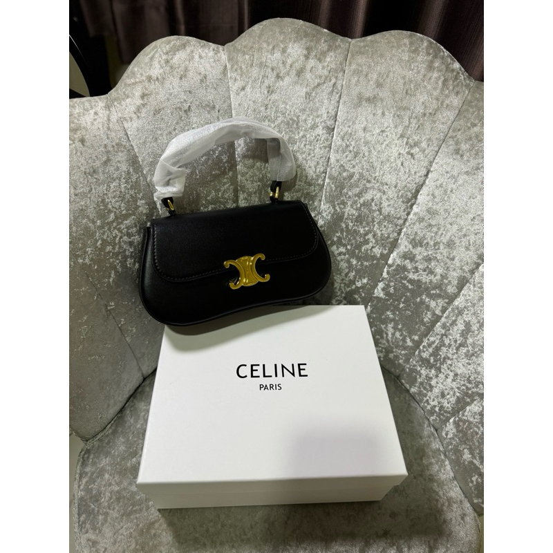 Celine Paris Tas Kulit Hitam Wanita