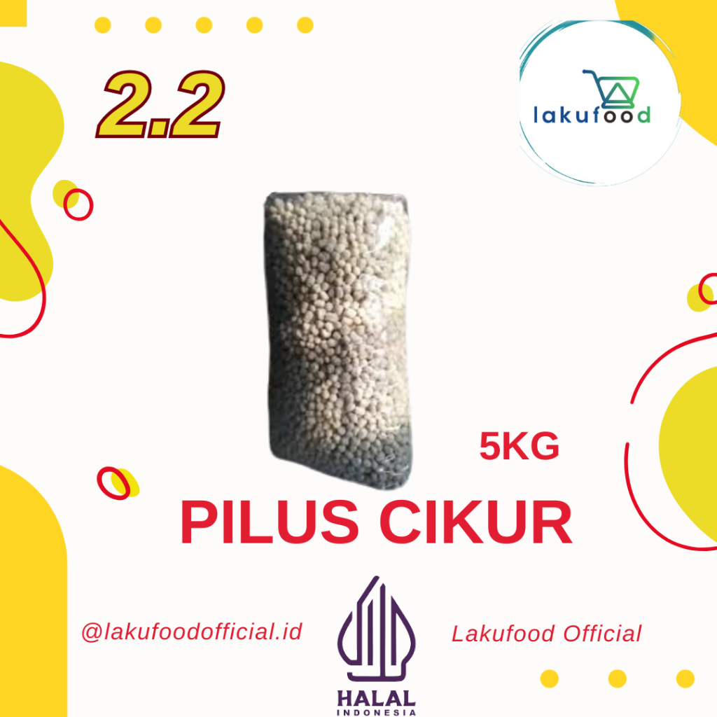 

PILUS CIKUR 1 BALL5 KG LAKUFOOD